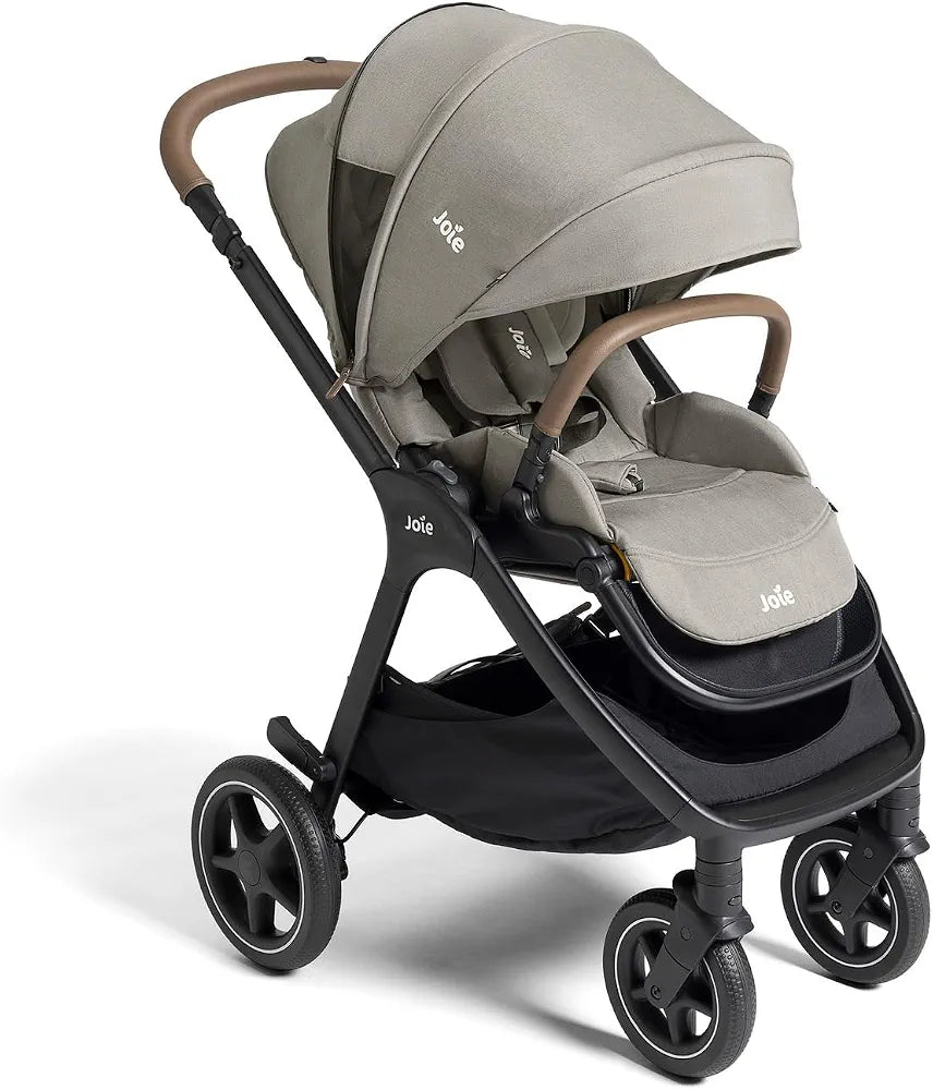 Joie Baby, kava™ 4‑in‑1 Convertible Baby Stroller, Travel System Ready, Reversible Seat, Multi‑Position Recline, One‑Hand Fold & Detachable Crossbody Bag 