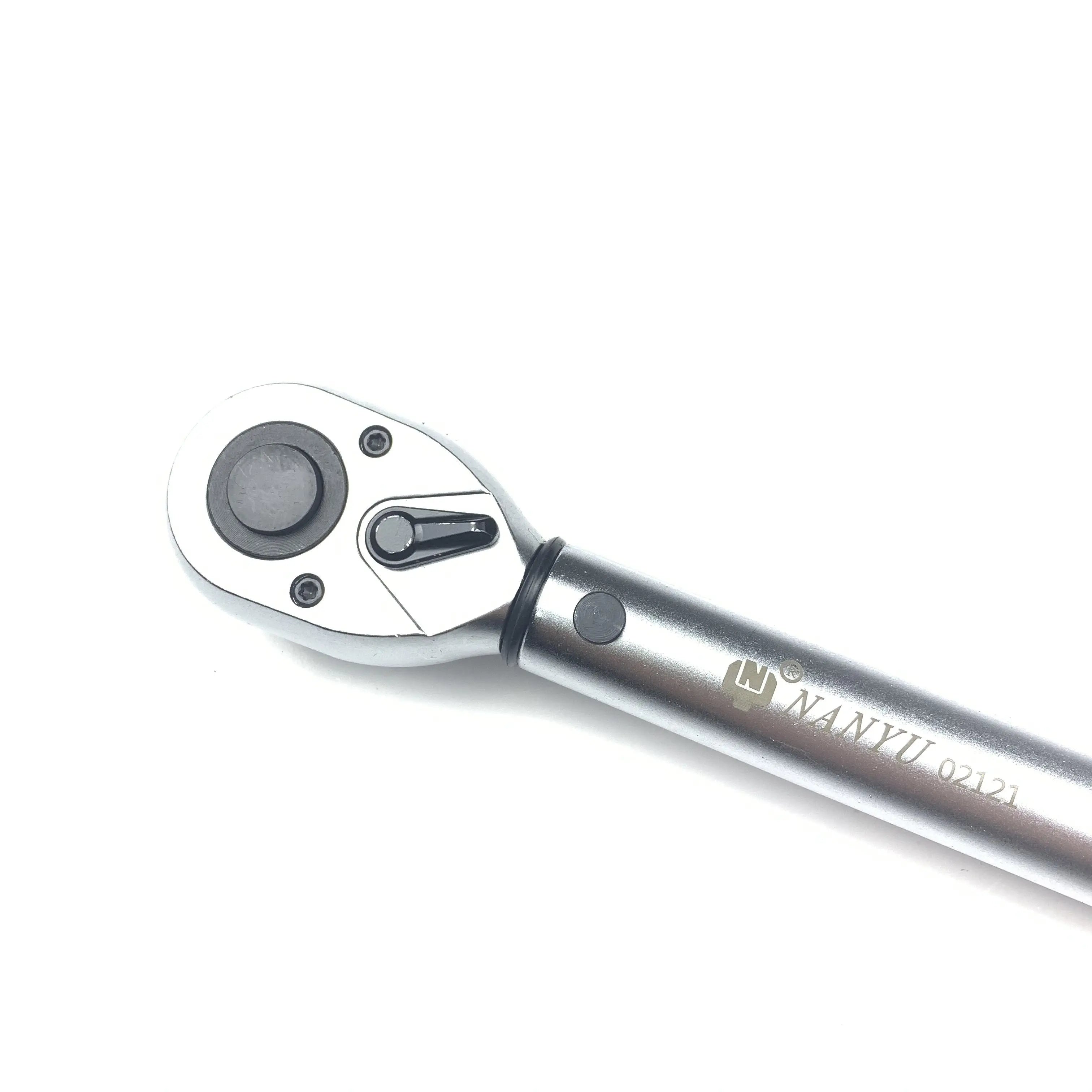 1/2-Inch Drive Adjustable Torque Wrench 20-330Nm Chrome Finish