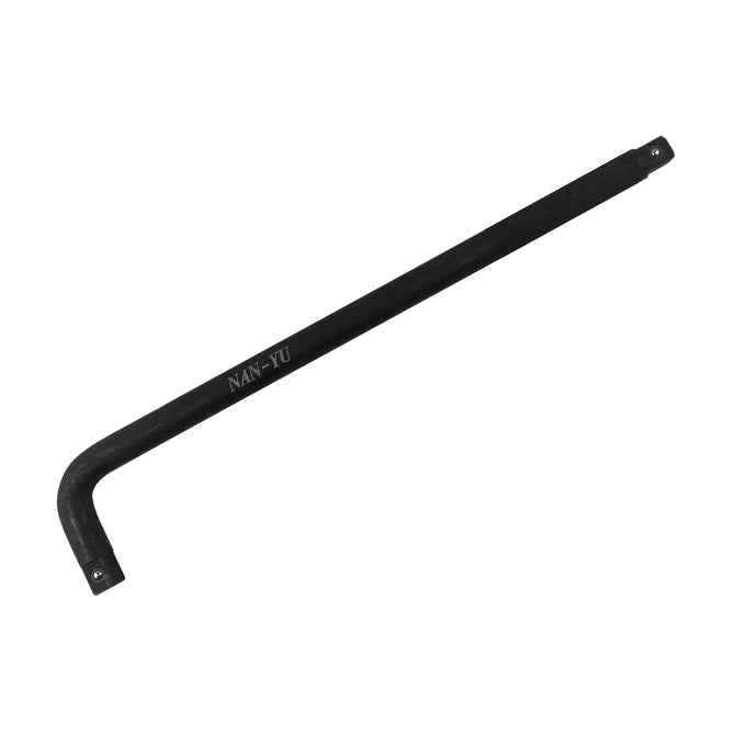 3/4-Inch L-Shaped Bending Bar Socket Wrench Handle Extension 20-Inch Black Phosphate