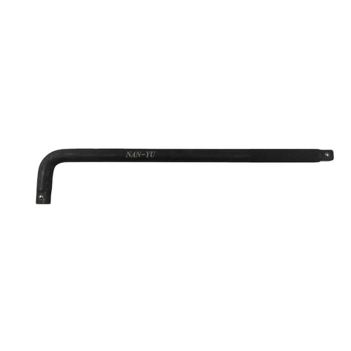 3/4-Inch L-Shaped Bending Bar Socket Wrench Handle Extension 20-Inch Black Phosphate