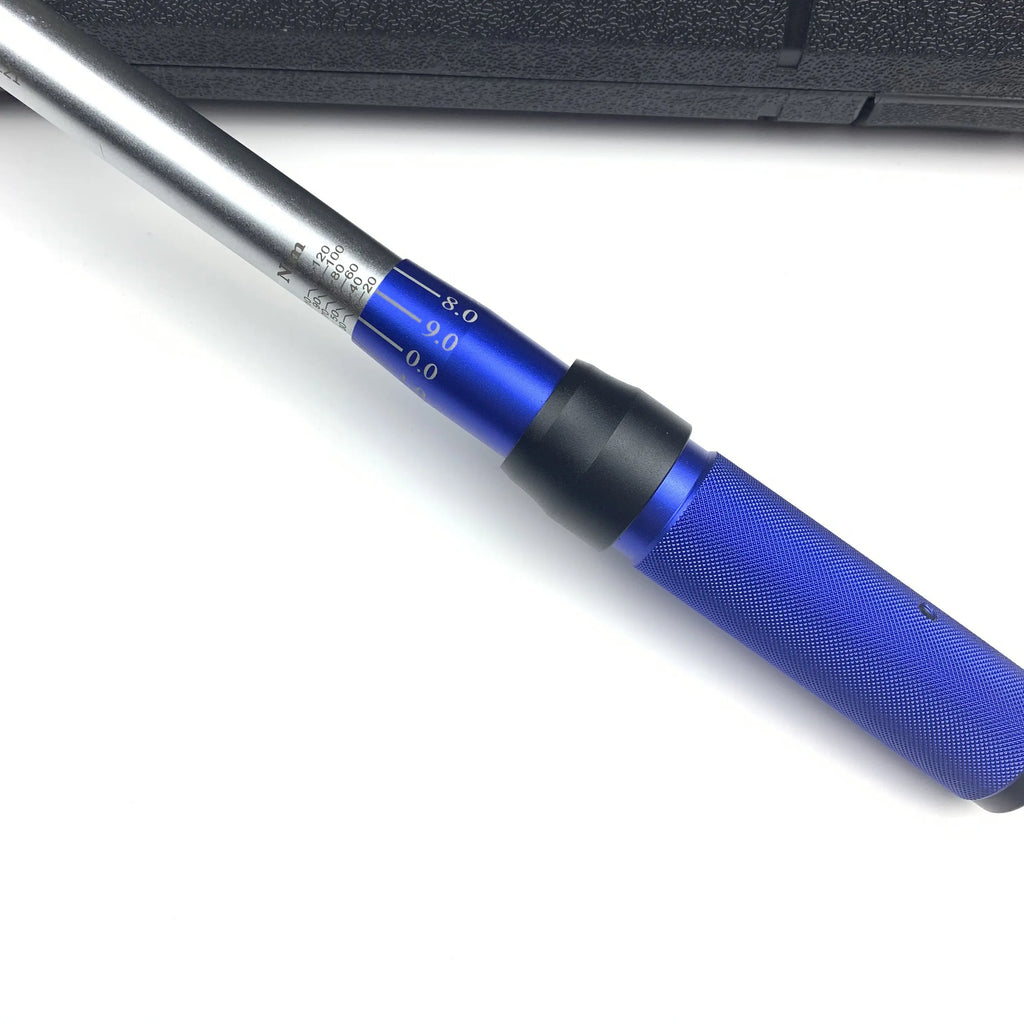 1/2-Inch Drive Adjustable Torque Wrench 20-330Nm Chrome Finish