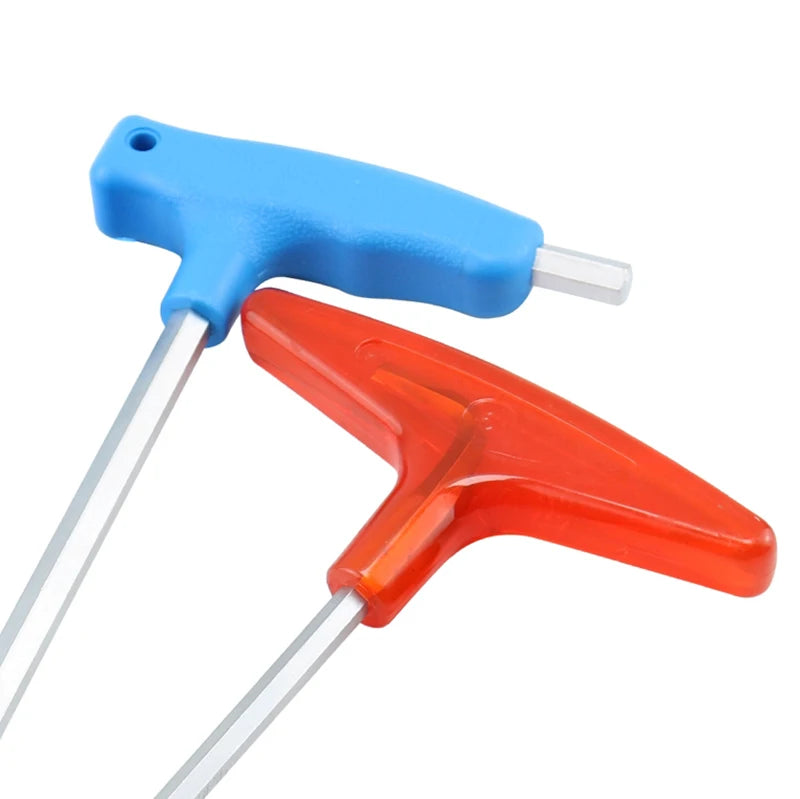 T-Handle Hex Key Wrench 2-10mm Satin Finish