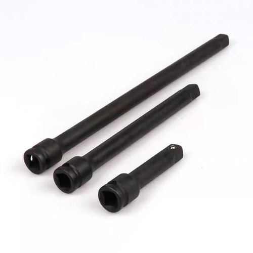 Air Impact Extension Bar 3/8 & 1/2-Inch Drive 3-10-Inch Black Phosphate