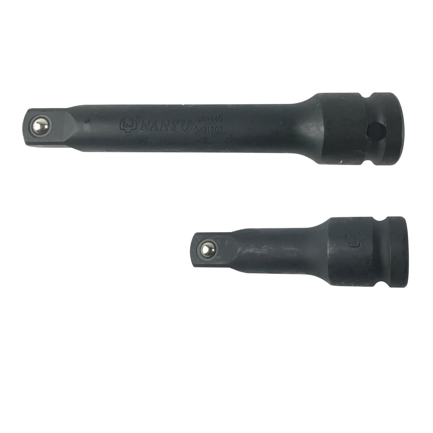 Air Impact Extension Bar 3/8 & 1/2-Inch Drive 3-10-Inch Black Phosphate